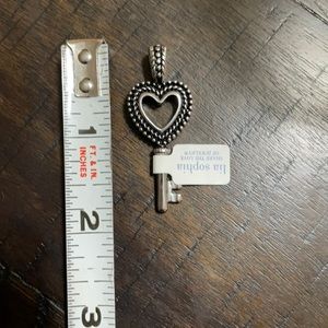 Lia Sophie silver key for your necklace